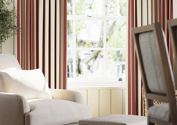 The British Stripe Co. Edward, Highlands No.2 - Made to Measure Curtains - Image 5